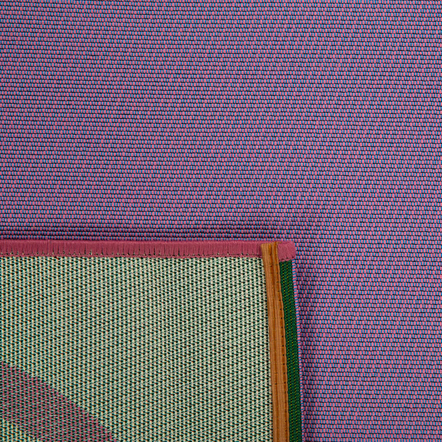 Positano - Tapis D'Extérieur - Polypropylène/Polyester - Violet