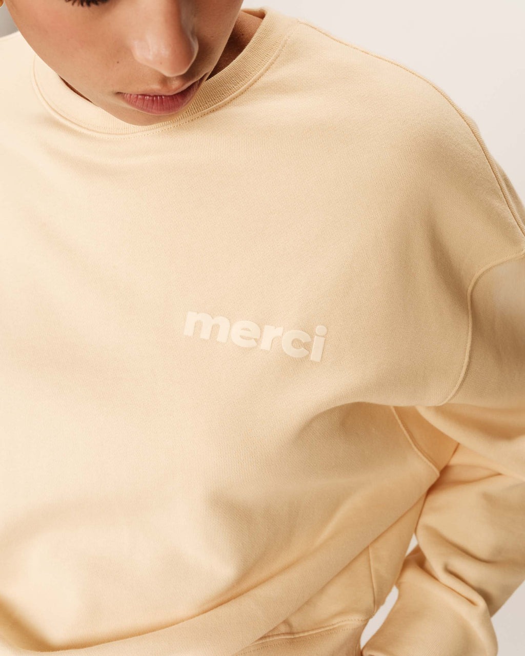 Sweatshirt Positive - Beige