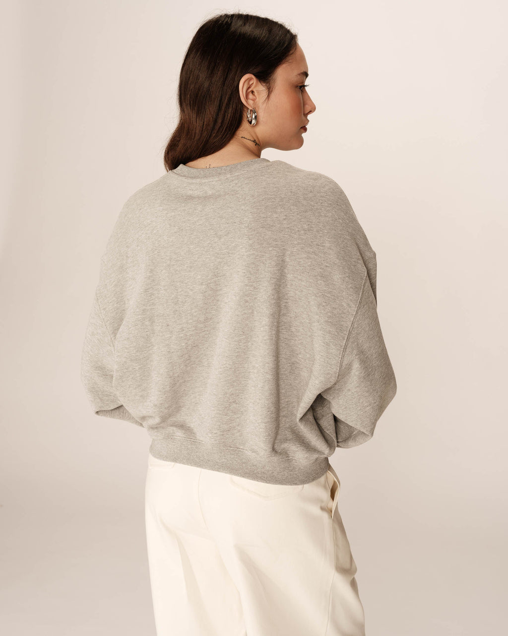 Sweatshirt Positive - Gris