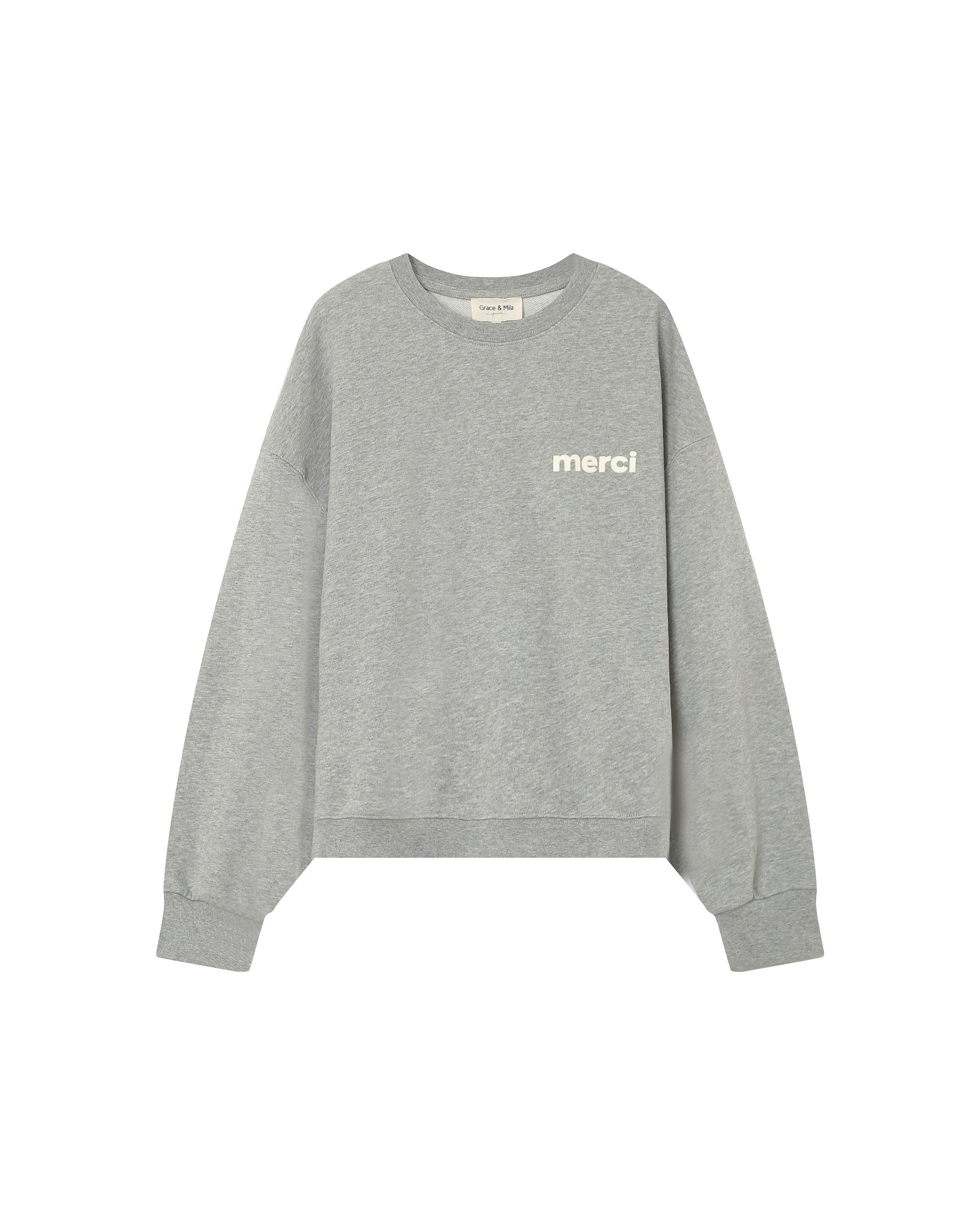 Sweatshirt Positive - Gris
