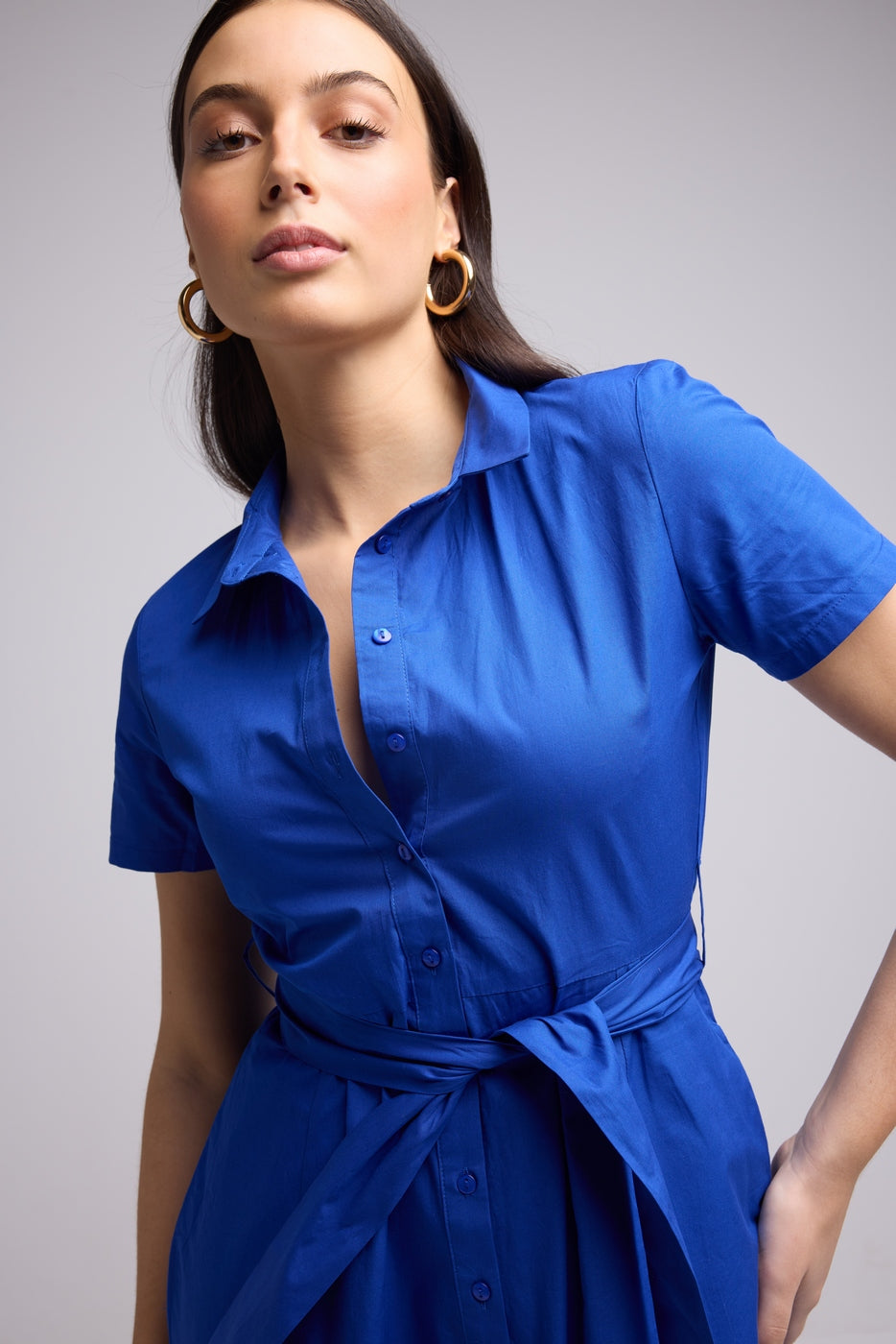 Robe Longue - Poti - Bleu