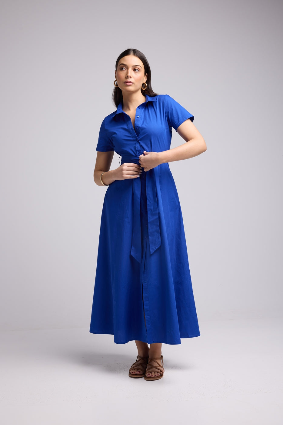 Robe Longue - Poti - Bleu