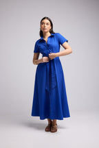 Robe Longue - Poti - Bleu