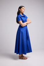 Robe Longue - Poti - Bleu
