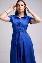 Robe Longue - Poti - Bleu