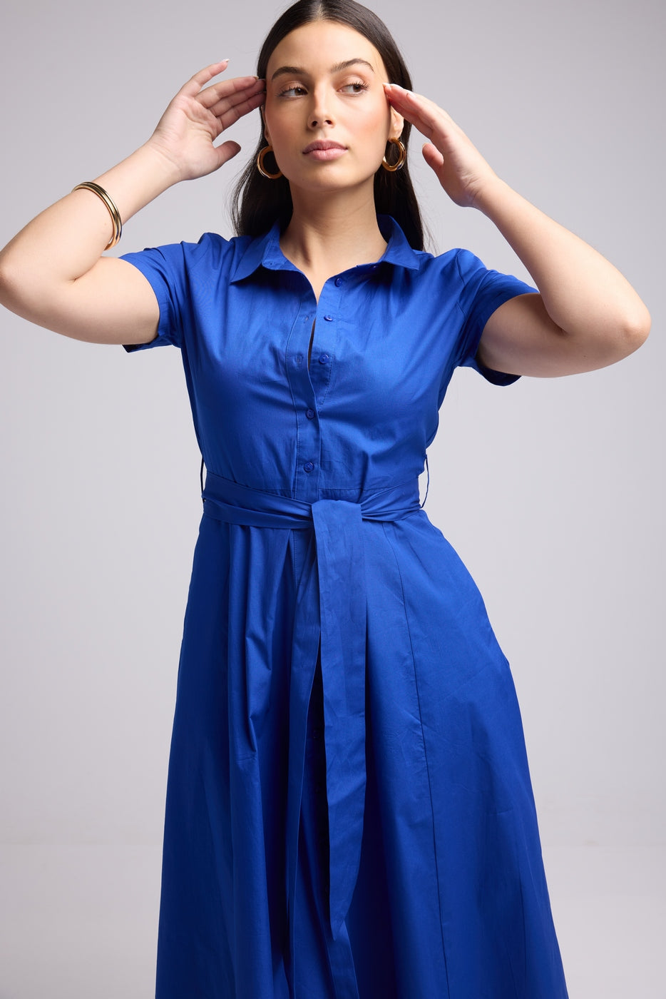 Robe Longue - Poti - Bleu