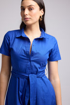 Robe Longue - Poti - Bleu