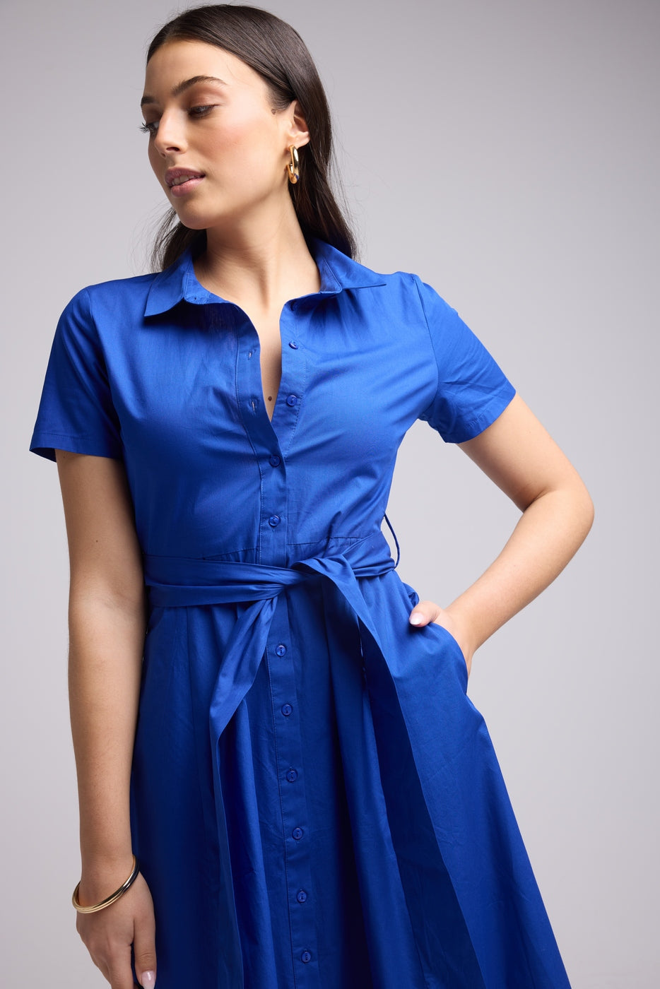 Robe Longue - Poti - Bleu