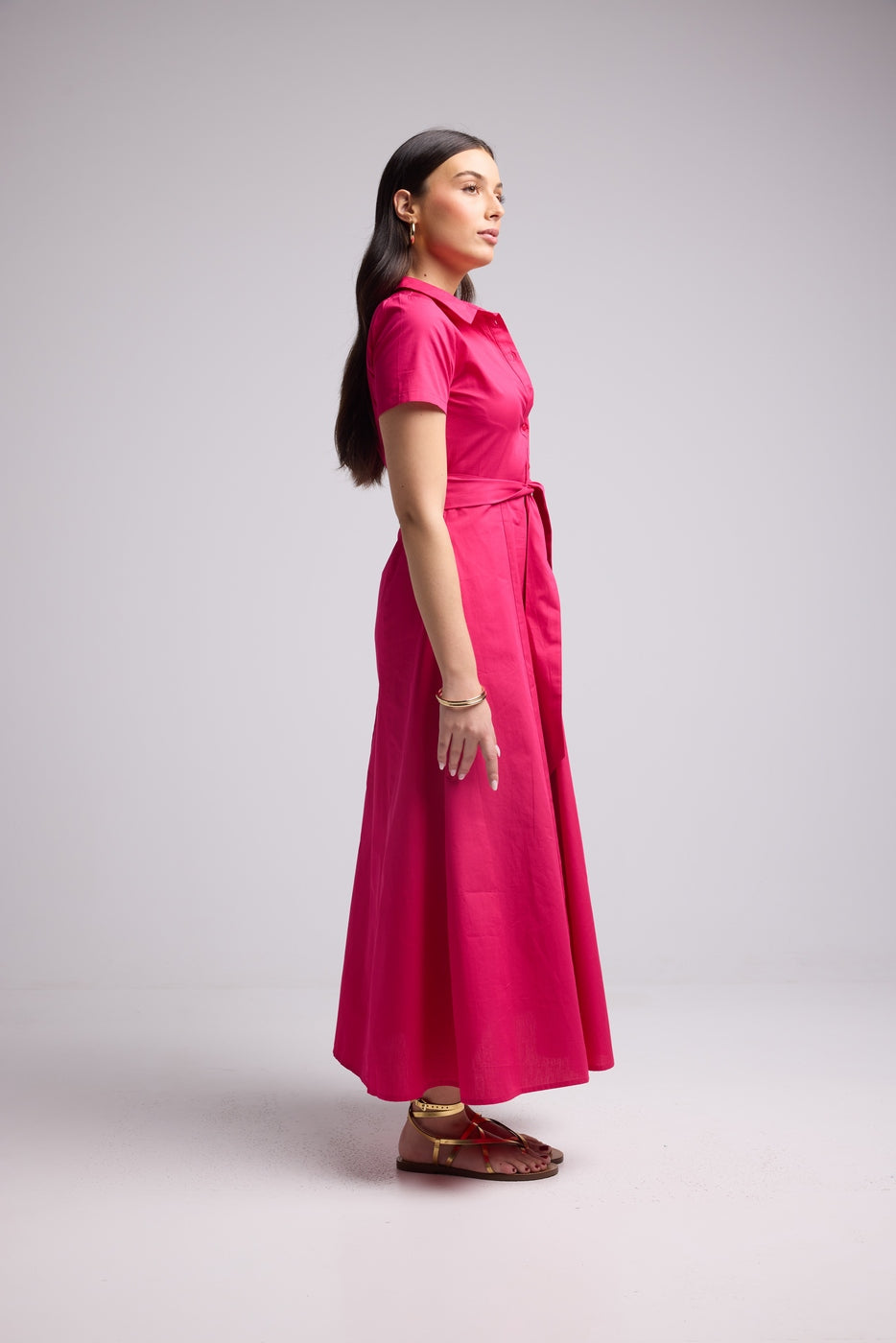 Long Dress - Poti - Pink