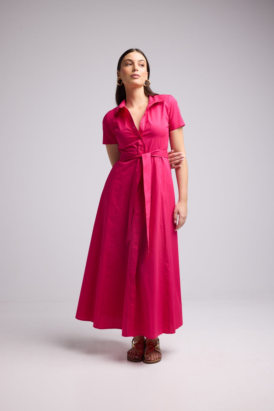 Long Dress - Poti - Pink