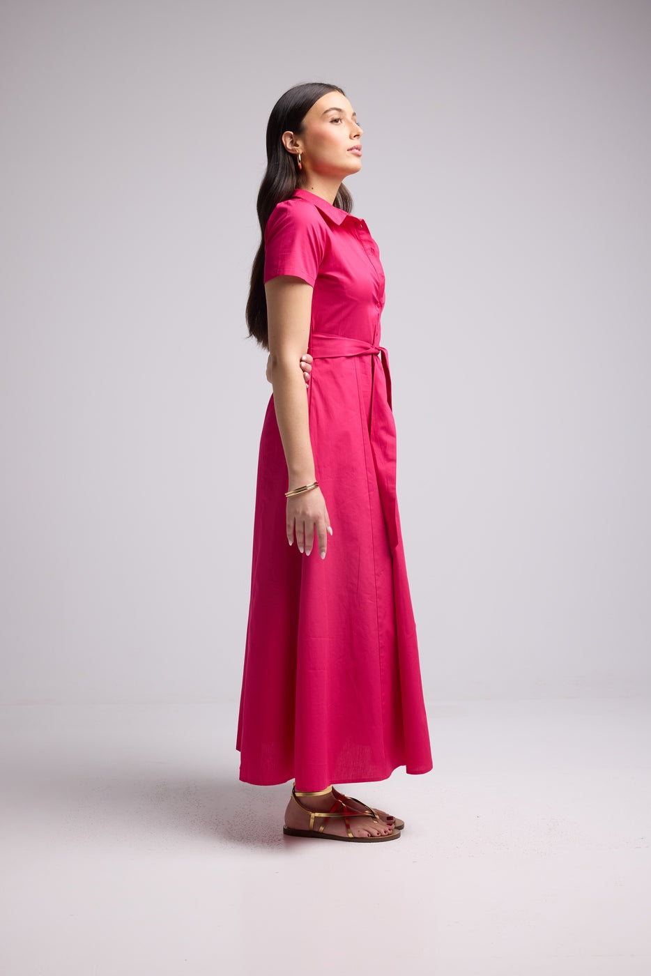 Long Dress - Poti - Pink