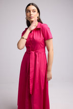 Long Dress - Poti - Pink