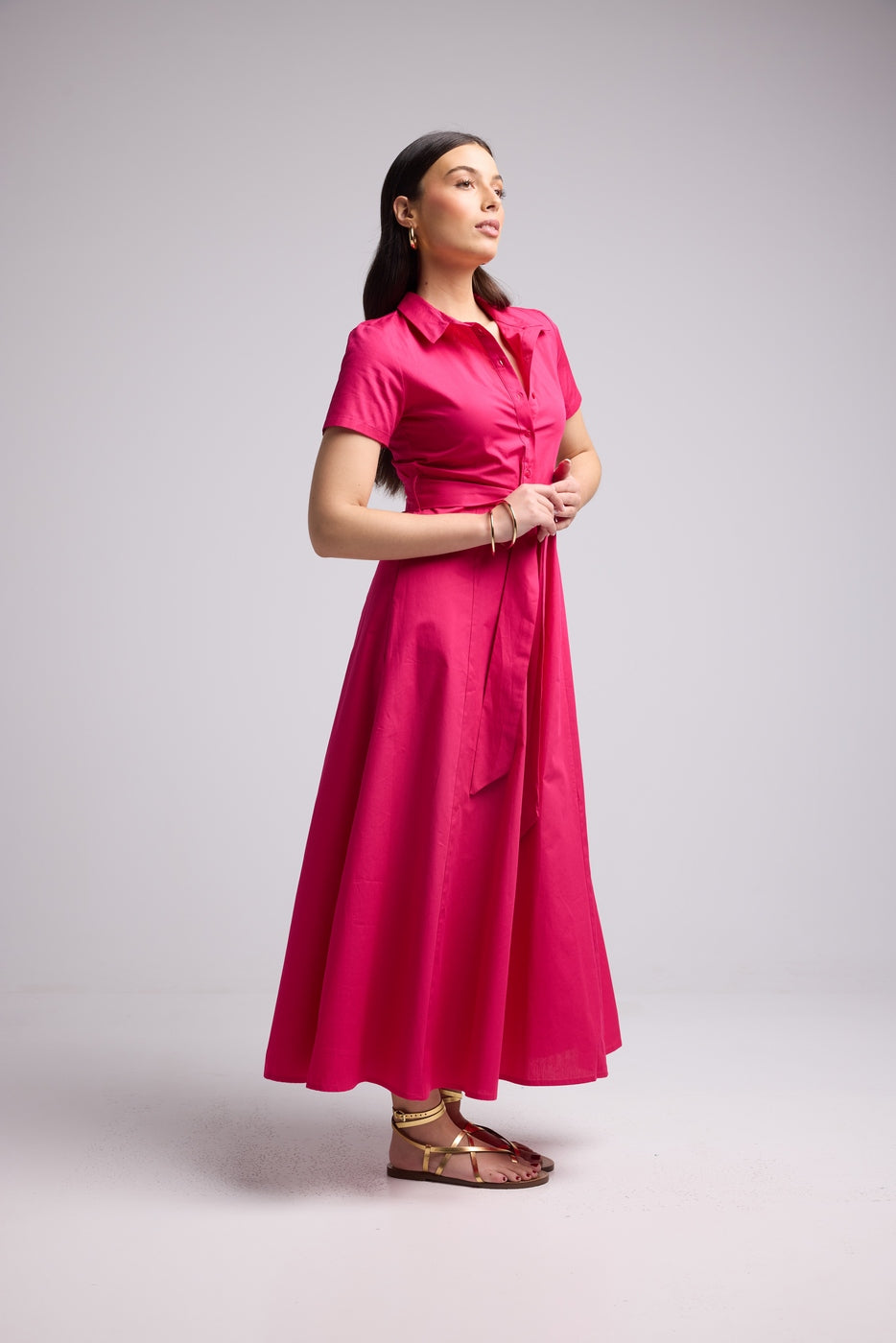 Long Dress - Poti - Pink