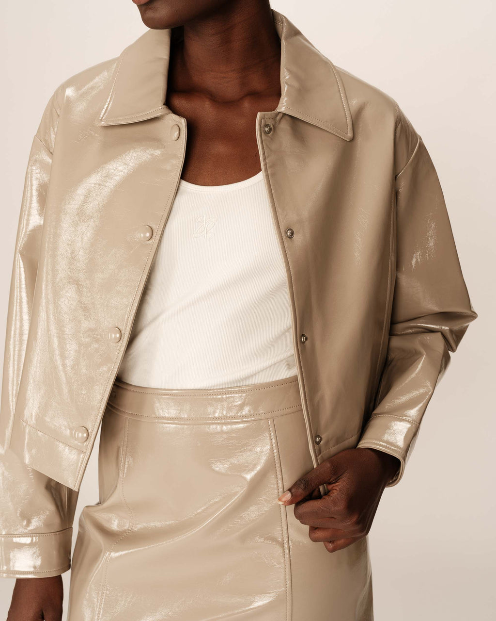 Chaqueta Poudre - Beige