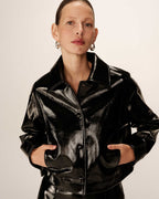 Short Jacket Black Poudre