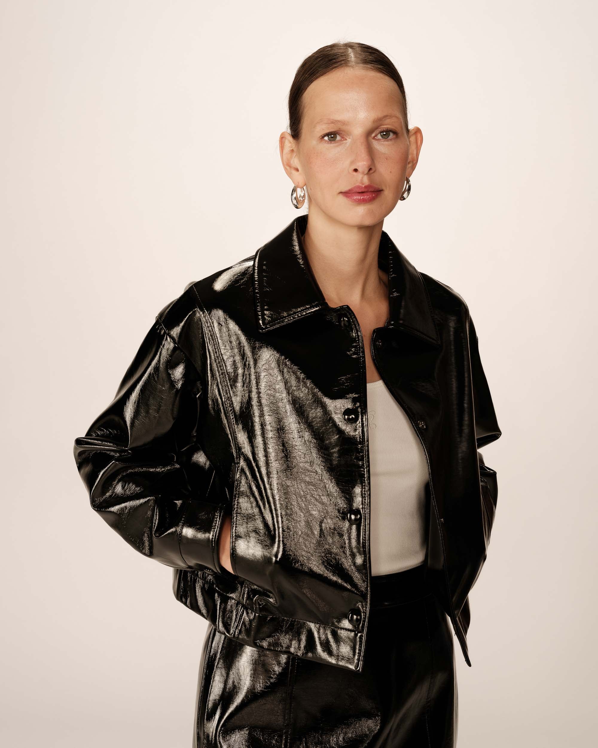 Short Jacket Black Poudre