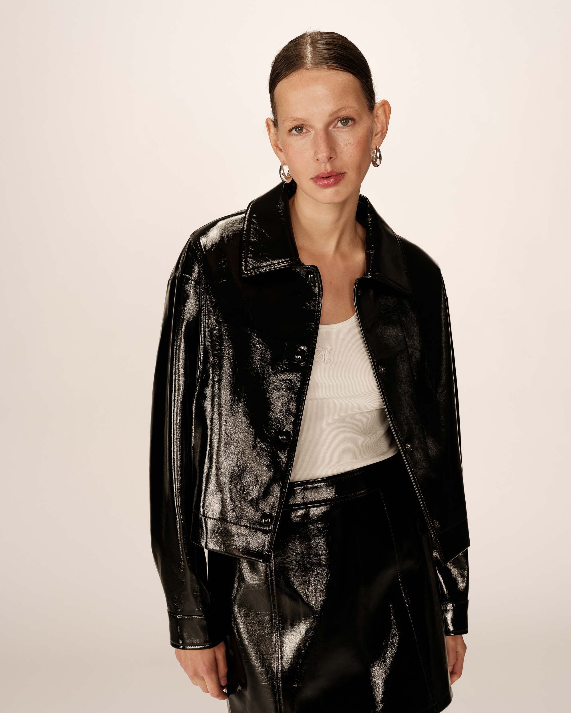 Short Jacket Black Poudre