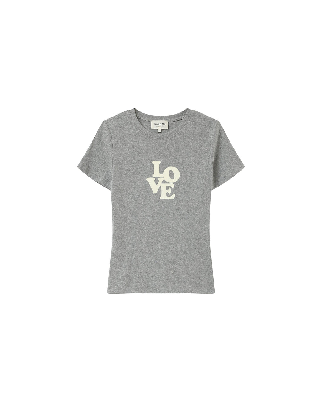 T-Shirt Poussin - Gris