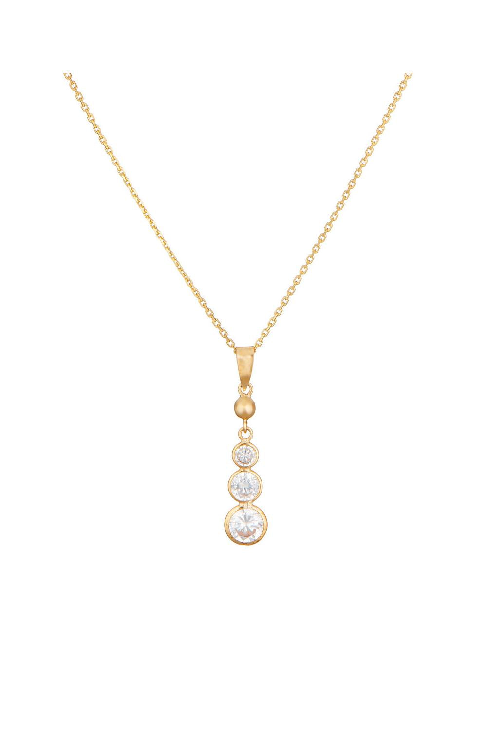 Pendentif "Brillants Pendants" Or Jaune 375/1000