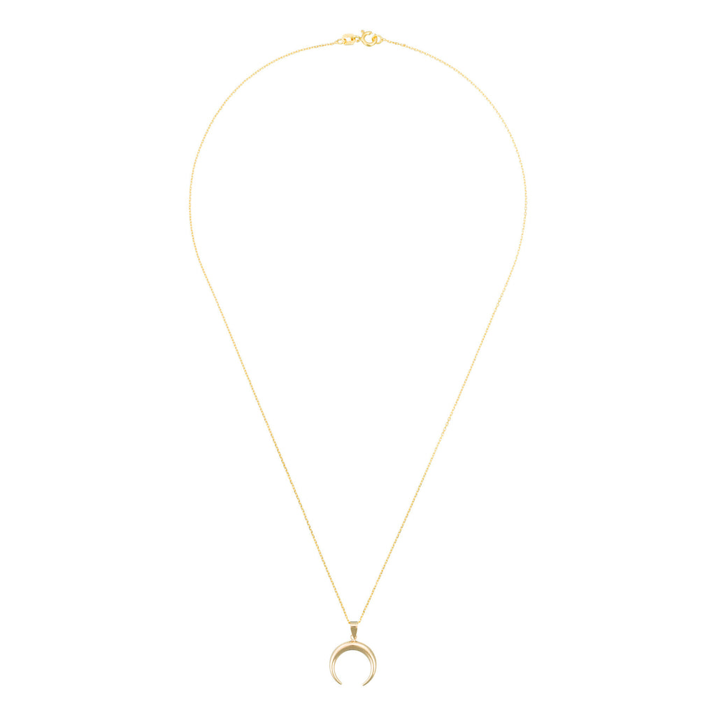 Pendentif "Demi Lune" - Or Jaune 375/1000