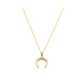 “Half Moon” Pendant 375/1000 Yellow Gold