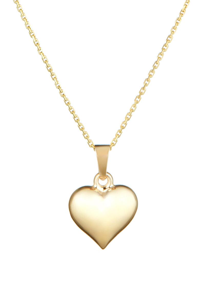 “Heart of Gold” Pendant 375/1000 Yellow Gold