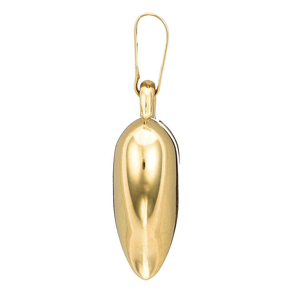 “Heart of Gold” Pendant 375/1000 Yellow Gold