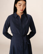Praline Short Dress - Navy