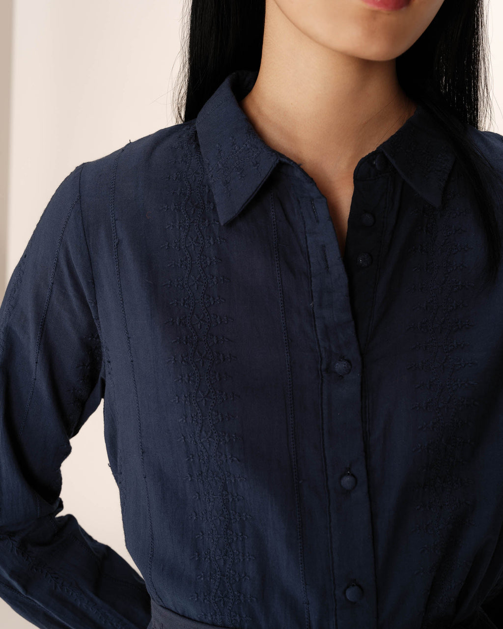 Praline Short Dress - Navy