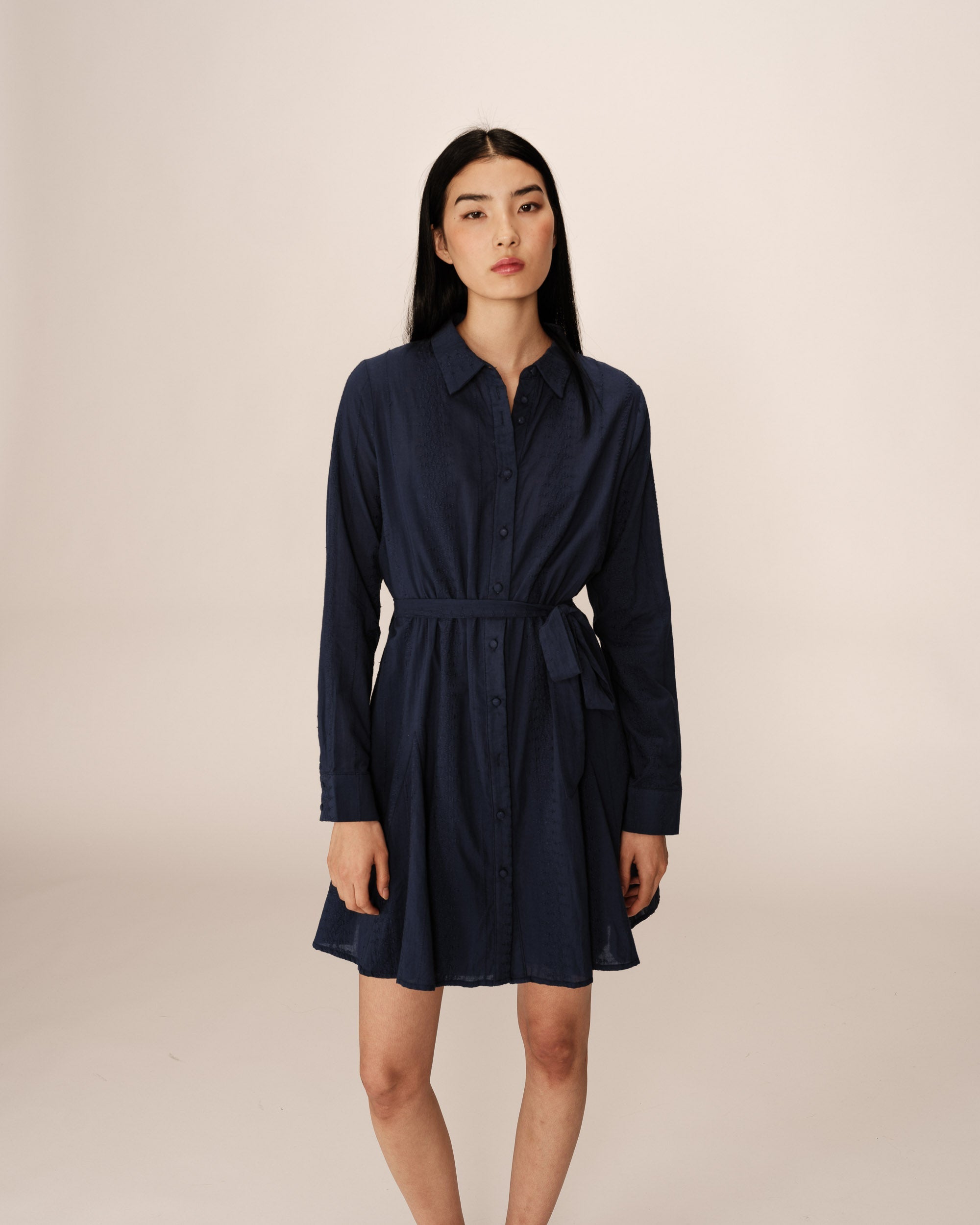 Praline Short Dress - Navy