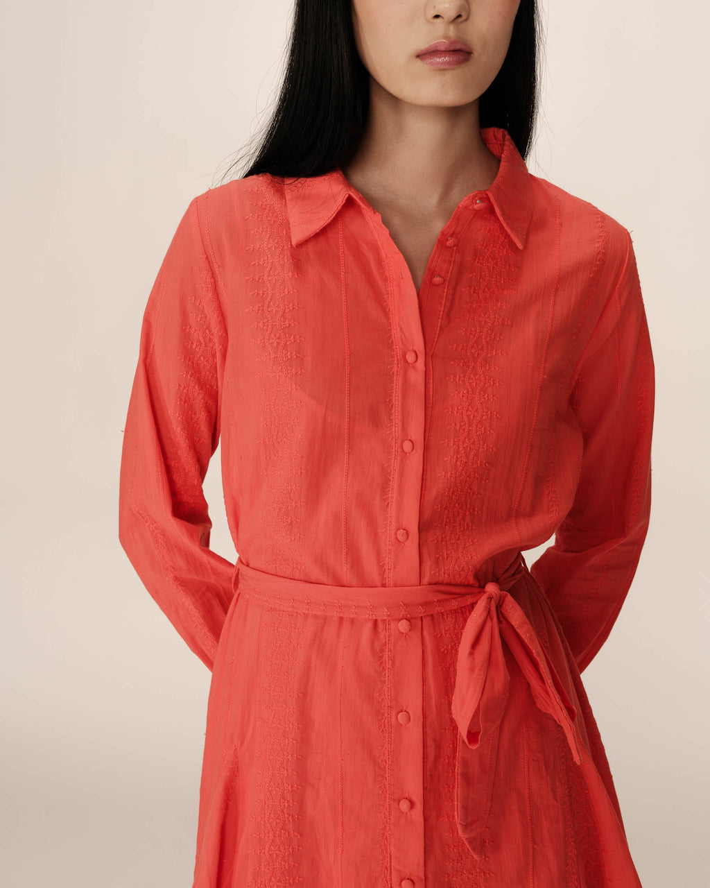 Robe Courte Praline - Rouge