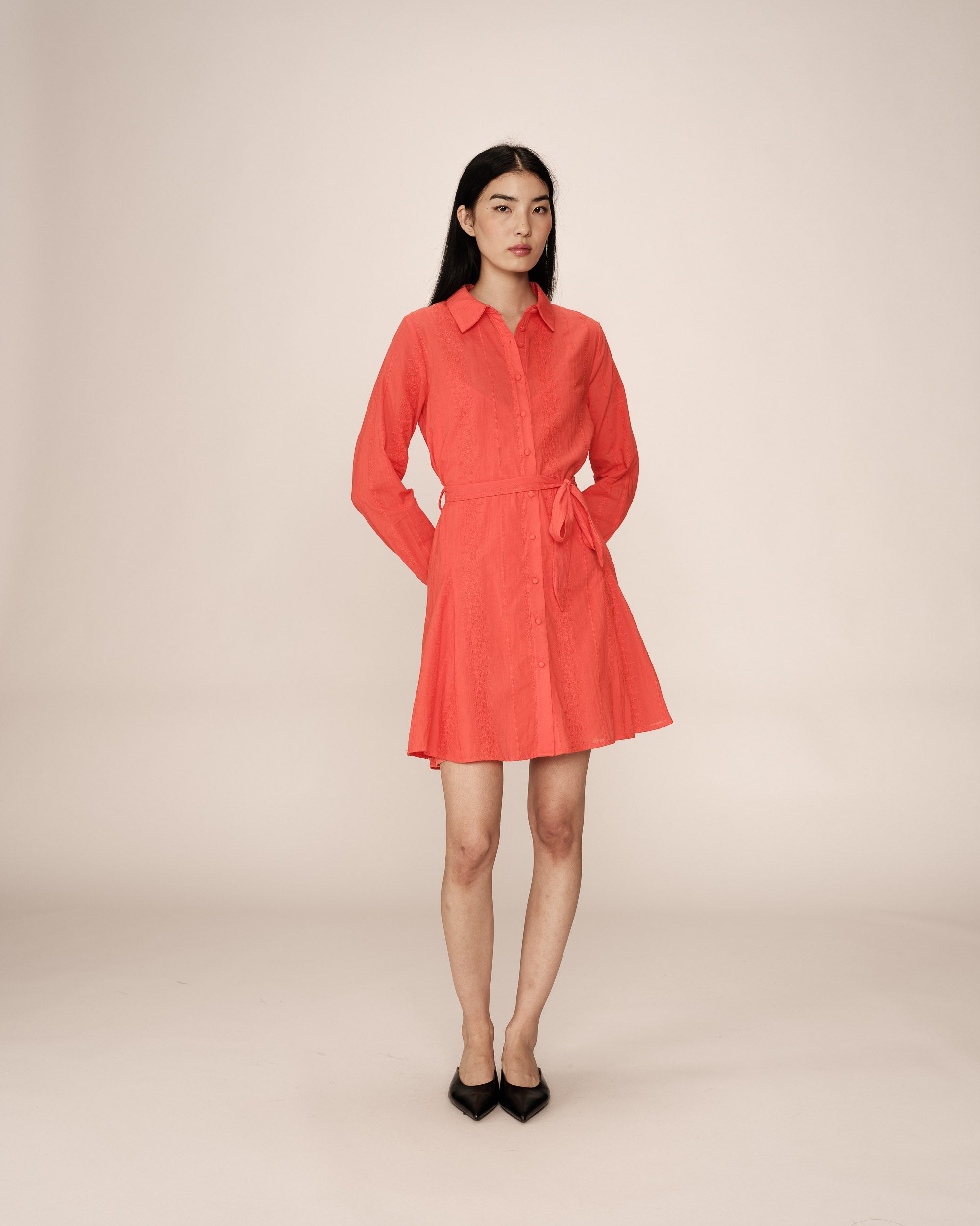 Robe Courte Praline - Rouge