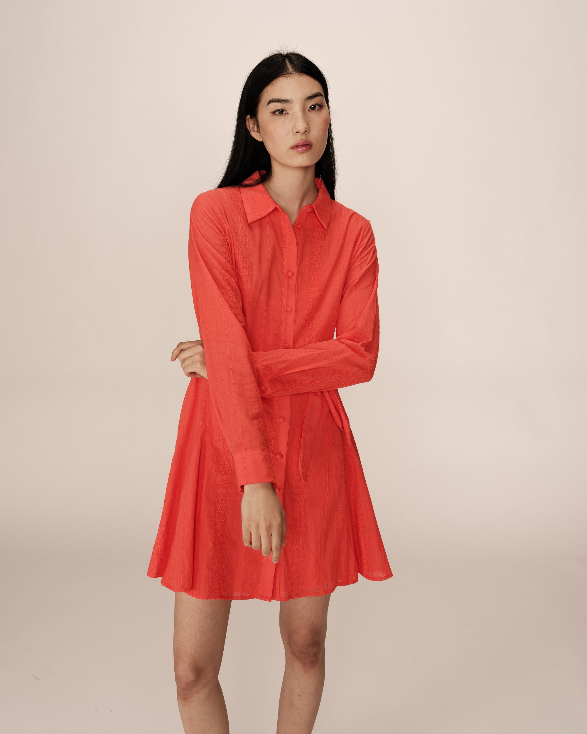 Robe Courte Praline - Rouge