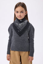 Petit Bandana Presley - Noir Blanc - Enfant