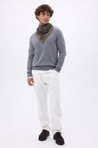 Small Presley Bandana - Chine Khaki Black Print - Men
