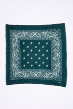 Bandana pequeño Presley - Verde botella blanco - Niño
