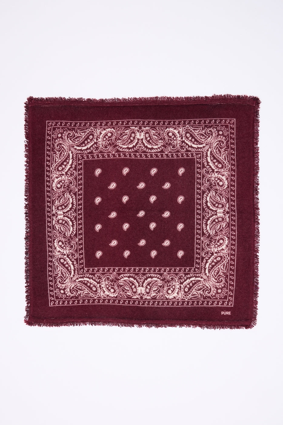 Petit Bandana Presley - Bordeaux Blanc - Enfant