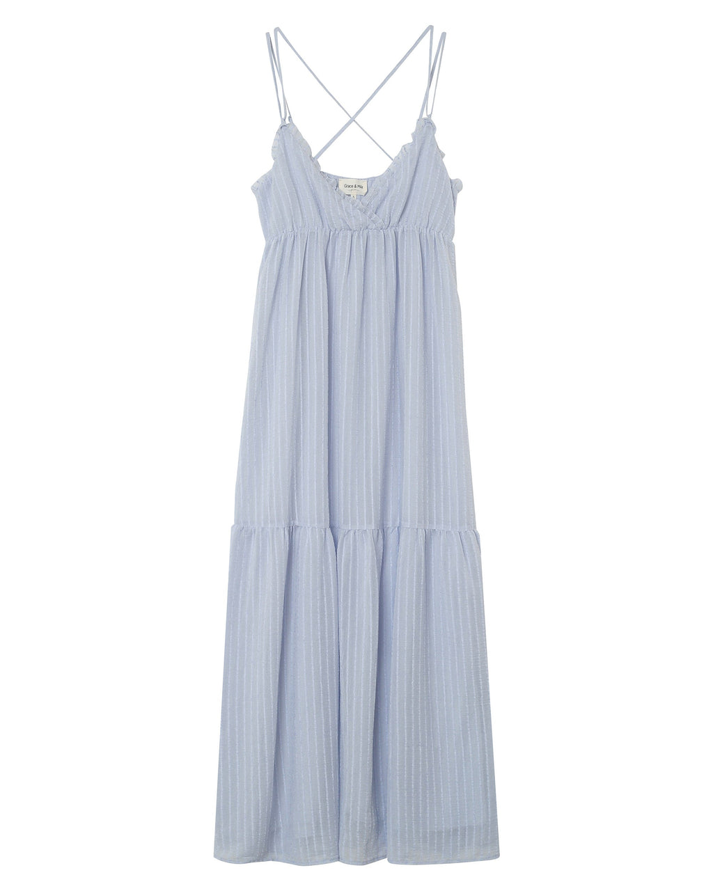 Robe Longue Pretty - Bleu