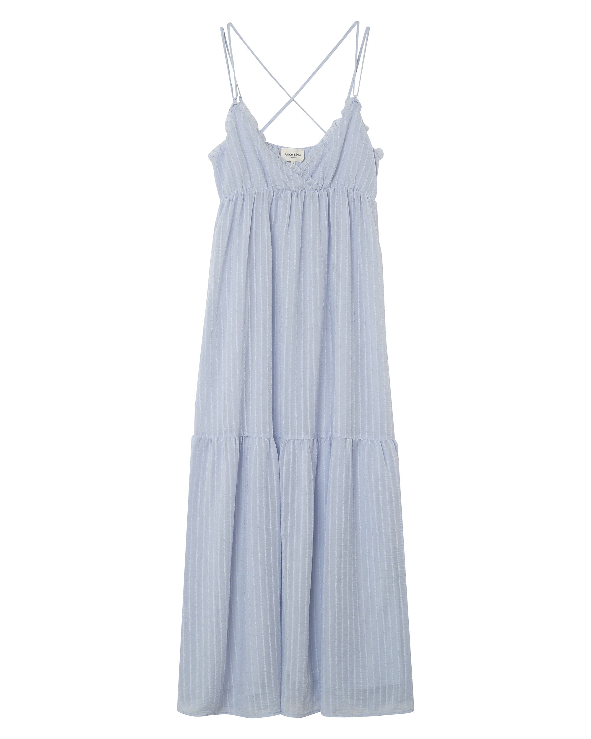 Robe Longue Pretty - Bleu