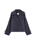Spring Trench Coat - Navy
