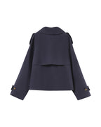Spring Trench Coat - Navy
