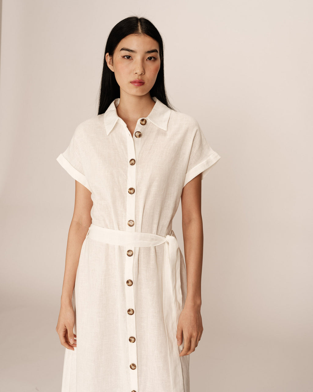 Robe Longue Prudence - Ecru