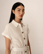 Robe Longue Prudence - Ecru