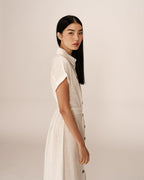 Robe Longue Prudence - Ecru