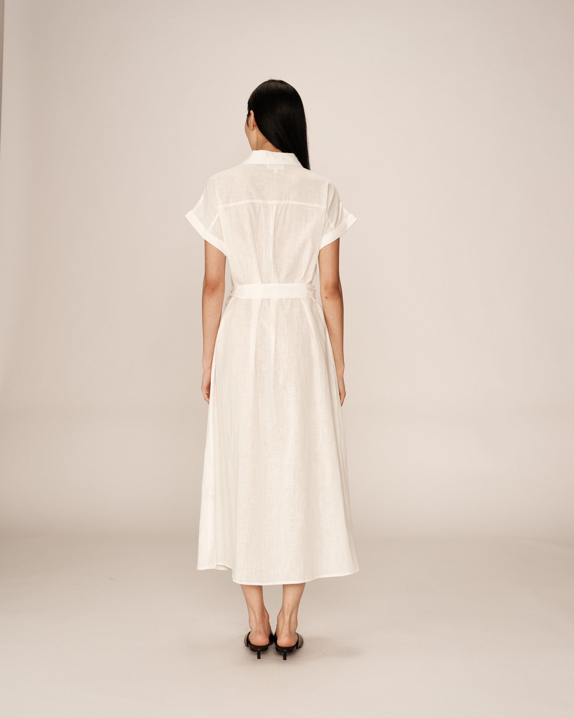 Robe Longue Prudence - Ecru