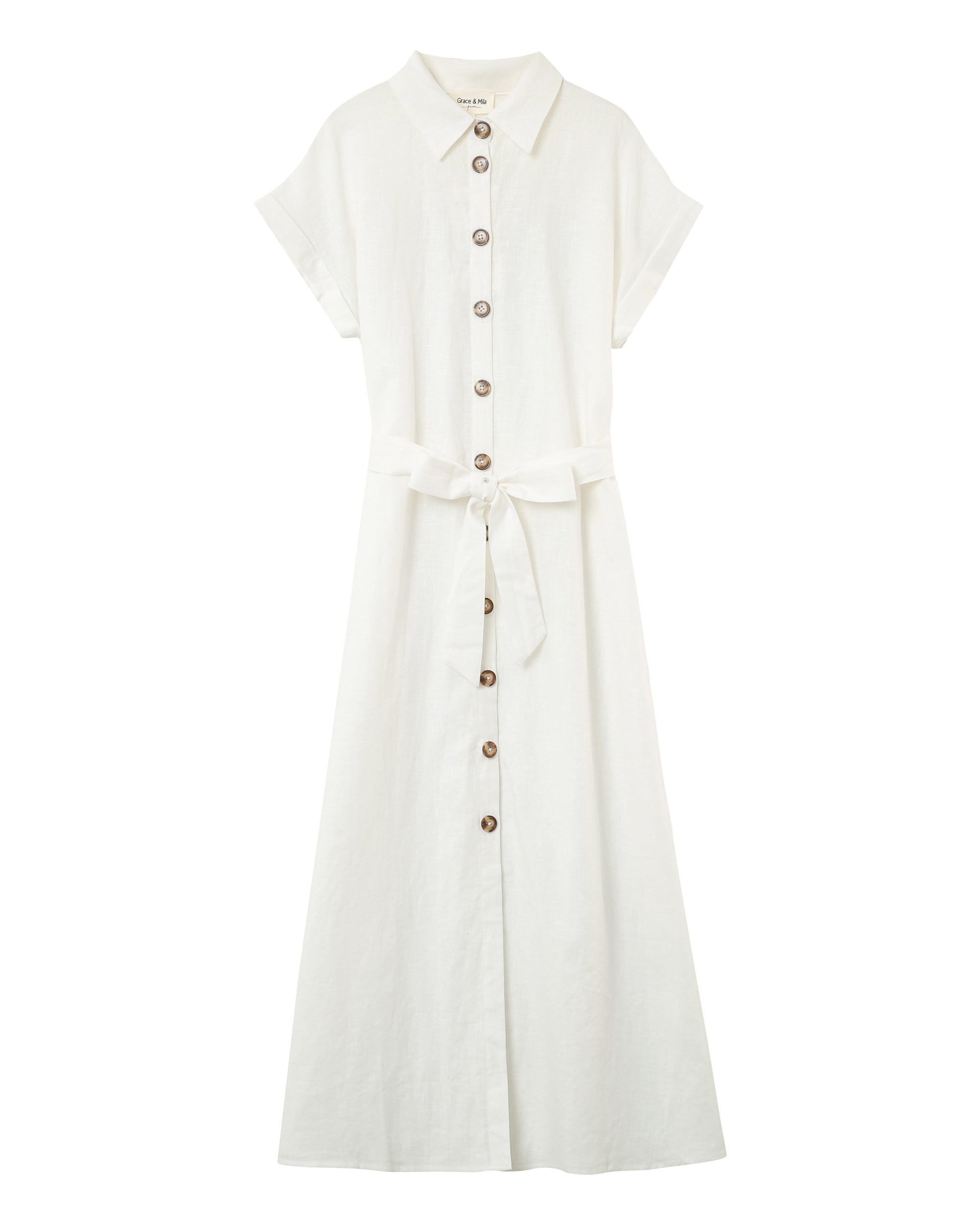 Robe Longue Prudence - Ecru