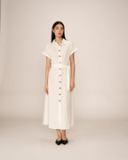 Robe Longue Prudence - Ecru