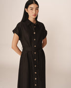 Prudence Long Dress - Black