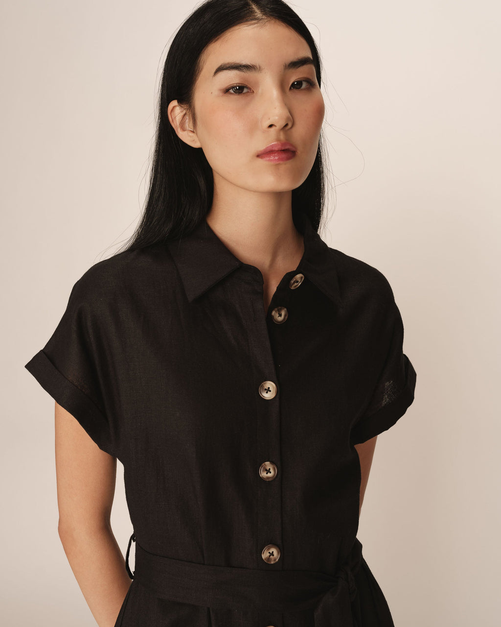 Prudence Long Dress - Black