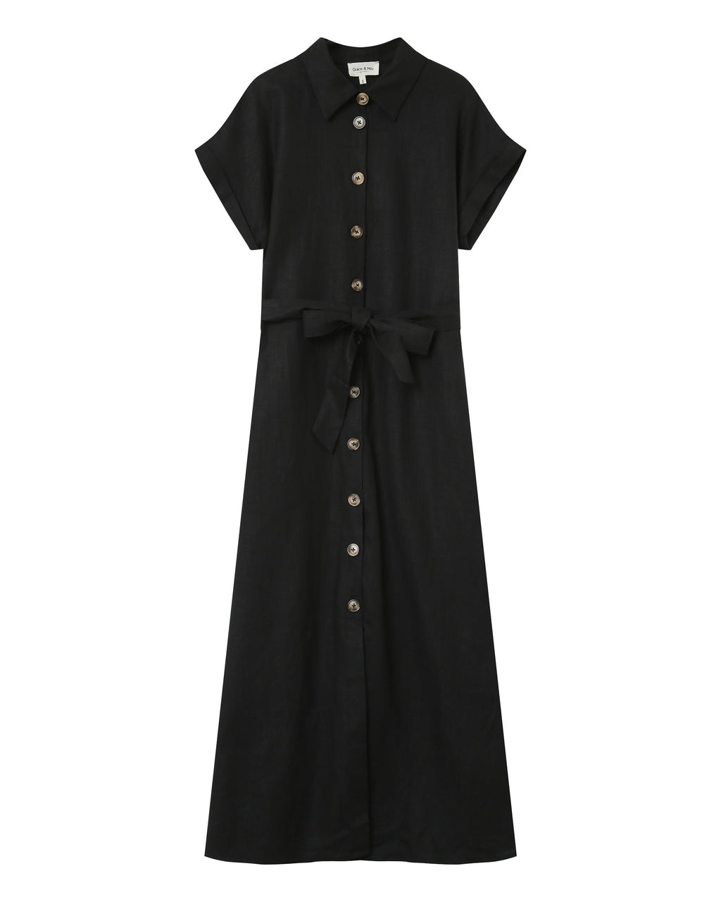 Prudence Long Dress - Black